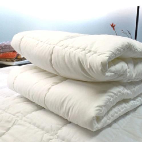 60's(299T High-density) Quited by hand plain : Thin padded Duvet (Spring/Fall),(S/Q)